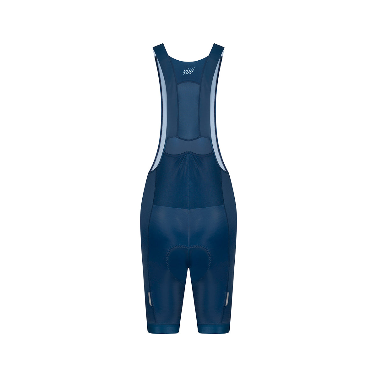 Blue Cargo Bib Shorts Women