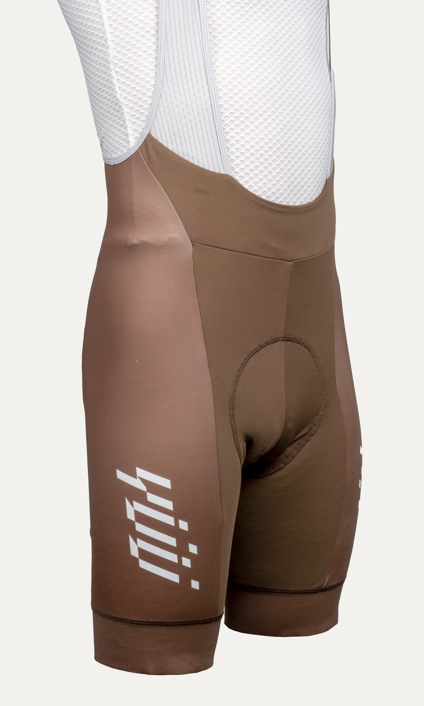 Brown Bib Shorts