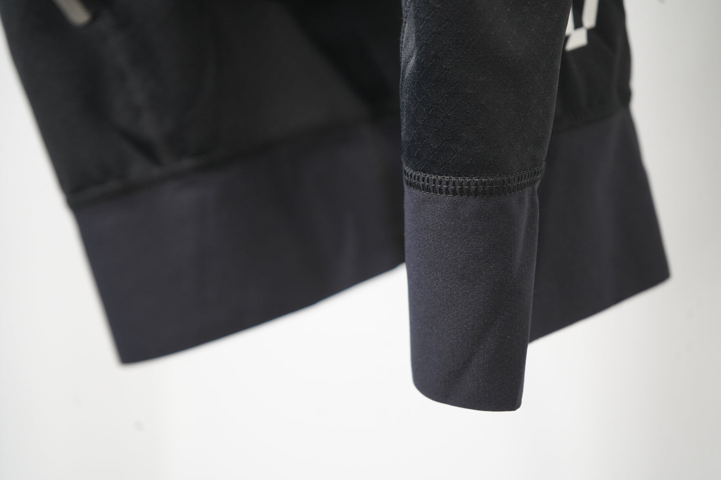 Black Cargo Bib Shorts